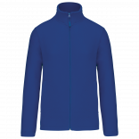 Veste micropolaire zippée unisexe K9102 - Royal Blue personnalisable - Vue de face