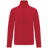 Veste micropolaire zippée homme K911 - Red personnalisable - Vue de face