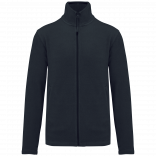 Veste micropolaire zippée homme K911 - Navy personnalisable - Vue de face