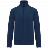 Veste micropolaire zippée homme K911 - True Indigo personnalisable - Vue de face