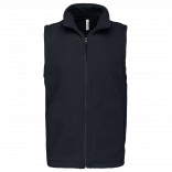 Bodywarmer micropolaire homme K913 - Navy personnalisable - Vue de face