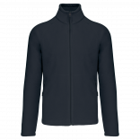 Veste micropolaire zippée manches raglan homme K917 - Navy personnalisable - Vue de face