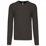 Pull col V homme K965 - Dark Grey personnalisable - Vue de face
