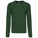 Pull col V homme K965 - Forest Green personnalisable - Vue de face