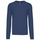 Pull col V homme K965 - Deep Blue personnalisable - Vue de face