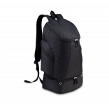 Sac à dos sport KI0102 - Black personnalisable - Vue de face