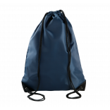 Sac à dos avec cordelettes KI0104 - Navy personnalisable - Vue de face