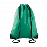 Sac à dos avec cordelettes KI0104 - Kelly Green personnalisable - Vue de face