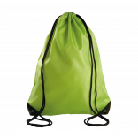 Sac à dos avec cordelettes KI0104 - Burnt Lime personnalisable - Vue de face