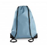 Sac à dos avec cordelettes KI0104 - Sky Blue personnalisable - Vue de face