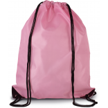Sac à dos avec cordelettes KI0104 - Dark Pink personnalisable - Vue de face
