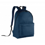 Sac à dos classique KI0130 - Navy / Black personnalisable - Vue de face