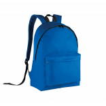 Sac à dos classique - Version junior KI0131 - Royal Blue / Black personnalisable - Vue de face