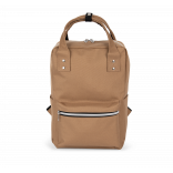 Sac à dos style urbain KI0138 - Light Camel personnalisable - Vue de face