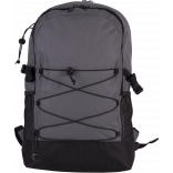 Sac à dos multifonctions KI0152 - Full Grey / Black personnalisable - Vue de face