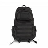 Sac à dos tactique MOLLE, style urbain KI0179 - Black personnalisable - Vue de face