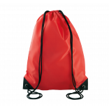 Sac à dos avec cordelettes KI0189 - Red personnalisable - Vue de face