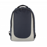 Sac à dos sports d’équipe KI0193 - Navy / Light Grey personnalisable - Vue de face