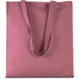 Sac shopping avec longues anses KI0223 - Marsala personnalisable - Vue de face