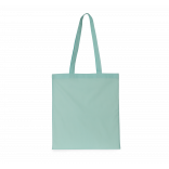 Sac shopping avec longues anses KI0223 - Ice Mint personnalisable - Vue de face