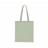 Sac shopping avec longues anses KI0223 - Sage personnalisable - Vue de face