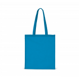 Sac shopping avec longues anses KI0223 - Tropical Blue personnalisable - Vue de face