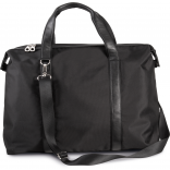 Sac fourre-tout de voyage KI0233 - Black personnalisable - Vue de face