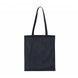 Sac shopping en coton biologique KI0288 - Navy Blue personnalisable - Vue de face