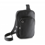 Sac bandoulière KI0301 - Black personnalisable - Vue de face