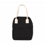 Sac isotherme en coton KI0369 - Black personnalisable - Vue de face