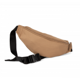 Sac banane classique recyclée KI0374 - Light Camel personnalisable - Vue de face