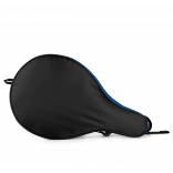 Sac porte-raquette de padel KI0381 - Black / Royal Blue personnalisable - Vue de face