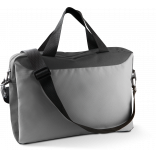 Porte-document KI0413 - Dark Grey / Light Grey personnalisable - Vue de face