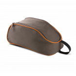 Sac range-chaussures KI0501 - Capuccino / Orange personnalisable - Vue de face