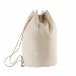 Sac marin en coton avec cordon KI0629 - Natural personnalisable - Vue de face