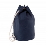 Sac marin en coton avec cordon KI0629 - Navy personnalisable - Vue de face