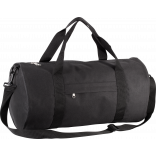 Sac fourre-tout forme tube KI0633 - Black personnalisable - Vue de face