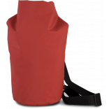 Sac étanche Roll-Top 10 litres KI0645 - Red personnalisable - Vue de face