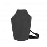 Sac étanche Roll-Top 10 litres KI0645 - Black personnalisable - Vue de face