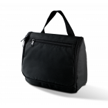 Trousse de toilette KI0706 - Black personnalisable - Vue de face