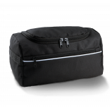 Trousse de toilette KI0712 - Black personnalisable - Vue de face
