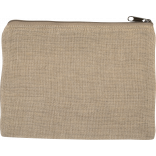Pochette en juco KI0723 - Natural personnalisable - Vue de face