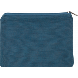 Pochette en juco KI0723 - Dusty Blue personnalisable - Vue de face