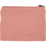 Pochette en juco KI0723 - Dusty Pink personnalisable - Vue de face