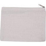 Pochette en juco KI0723 - Vanilla White personnalisable - Vue de face