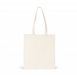 Sac de shopping en polycoton KI0741 - Natural personnalisable - Vue de face