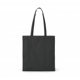Sac de shopping en polycoton KI0741 - Dark Grey personnalisable - Vue de face