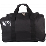 Sac de sport trolley KI0824 - Black personnalisable - Vue de face