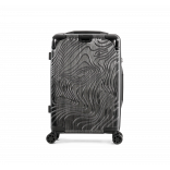 Trolley cabine à 4 roues multidirectionnelles KI0838 - Black personnalisable - Vue de face