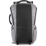 Sac à dos antivol KI0888 - Graphite Grey Heather / Black personnalisable - Vue de face
